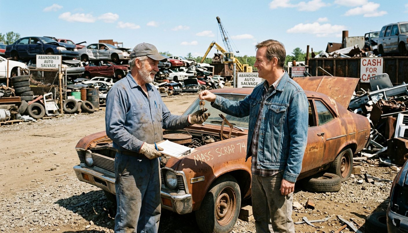 Avantages d'un service de rachat immédiat pour véhicules hors d'usage