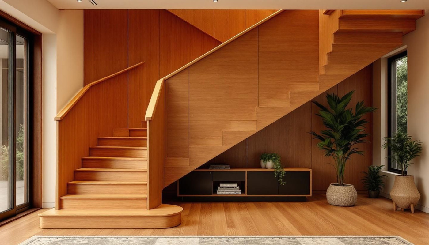 Les avantages cachés d'un escalier personnalisé dans votre intérieur ?